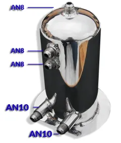 Swirl pot 2.5l AN10 FMIC największy sklep tuningowy w Polsce!