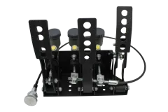PEDAL BOX FLOOR MOUNTED 3 POMPY Z KOREKTOREM PEDAŁY PEDALIERA FTWL największy sklep tuningowy w Polsce!