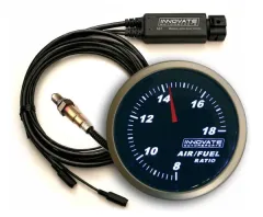 Zestaw LC-2 z zegarem G3, Innovate sonda szerokopasmowa AFR największy sklep tuningowy w Polsce!
