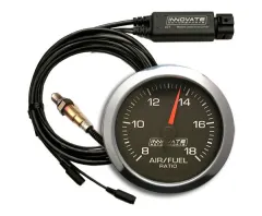 Zestaw LC-2 z zegarem G5, Innovate sonda szerokopasmowa AFR największy sklep tuningowy w Polsce!