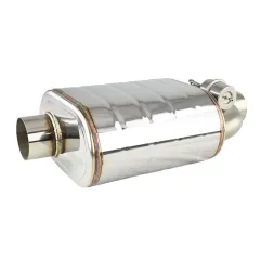 Aktywny tłumik JRspec z przepustnicą podciśnieniową i pompą vacum sterowaną pilotem 63mm (2.5") lewy największy sklep tuningowy w Polsce!