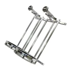 Stand up Billet Bottle Bracket Flat Mount Dual 15Lb Bottle Nitrous Express NX 11208SB-15 największy sklep tuningowy w Polsce!