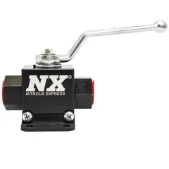 Lightweight Billet Aluminum In-Line Ball Valve 1/2" I.D. Nitrous Express NX 15159 największy sklep tuningowy w Polsce!