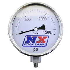 Nitrous Pressure Gauge 4" High Accuracy Nitrous Express NX 15540 największy sklep tuningowy w Polsce!