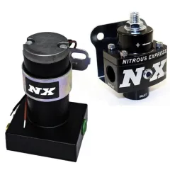 NX Black Pump with NX Billet non Bypass Regulator Nitrous Express NX 15953 największy sklep tuningowy w Polsce!