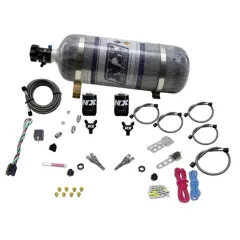 Dual Nozzle Nitrous System with 12Lb Carbon Bottle GM TBI ALL (50-75-100-125HP) Nitrous Express NX 20218-12 największy sklep tuningowy w Polsce!