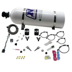 Dual Nozzle Nitrous System with 15Lb Bottle GM TBI ALL (50-75-100-125HP) Nitrous Express NX 20218-15 największy sklep tuningowy w Polsce!