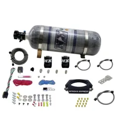 LS 90mm Plate System with 12Lb Carbon Bottle GM Vehicles Nitrous Express NX 20934-12 największy sklep tuningowy w Polsce!