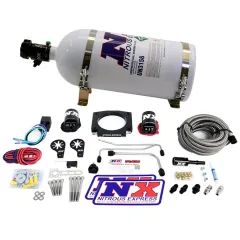 LS Single Entry 90mm Plate Hardline System with 15Lb Bottle (50-400Hp) Nitrous Express NX 20934S-15 największy sklep tuningowy w Polsce!
