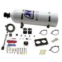 4 Valve Nitrous Plate System-Stock Throttle Body with 15Lb Bottle Ford Nitrous Express NX 20950D-15 największy sklep tuningowy w Polsce!