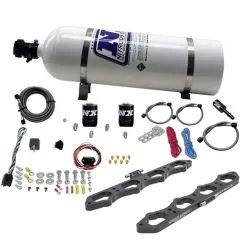 Zestaw Nitro Nitrous Express NX 20956-15 z bezpośrednim portem dla silnika Coyote i butlą 15Lb (6.8 kg) największy sklep tuningowy w Polsce!