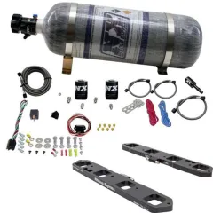 Direct Port Plate System with 12Lb Carbon Bottle 5.7L / 6.1L / 6.4L Hemi Nitrous Express NX 20958-12 największy sklep tuningowy w Polsce!