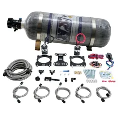 Dual Throttle Body Plate System with 12Lb Carbon Bottle Ford Mustang 5.0L 2024+ Nitrous Express NX 20964-12 największy sklep tuningowy w Polsce!