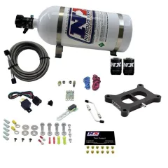 Holley 2 BBL Conventional Plate System Gasoline Stage 6 50-300Hp with 10Lb Bottle Nitrous Express NX 30020 największy sklep tuningowy w Polsce!