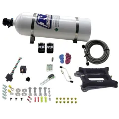 4150 Conventional Plate System Gasoline Stage 6 50-300Hp with 15Lb Bottle Nitrous Express NX 30040-15 największy sklep tuningowy w Polsce!