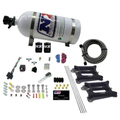 Dual 4150 Conventional Plate System Gasoline Stage 6 50-300Hp with 10Lb Bottle Nitrous Express NX 30240-10 największy sklep tuningowy w Polsce!