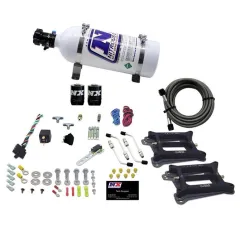Dual 4150 Conventional Plate System Alcohol Stage 6 50-300Hp with 5Lb Bottle Nitrous Express NX 30245-05 największy sklep tuningowy w Polsce!