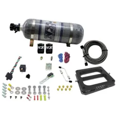 4500 Hitman Dominator Nitrous Plate System 100-150-200Hp with 12Lb Carbon Bottle Nitrous Express NX 40070-12 największy sklep tuningowy w Polsce!