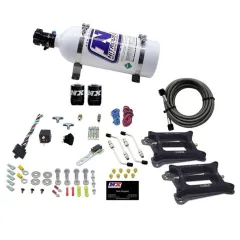 Dual 4150 Conventional Plate System Gasoline Pro-Power 100-500Hp with 5Lb Bottle Nitrous Express NX 50240-05 największy sklep tuningowy w Polsce!