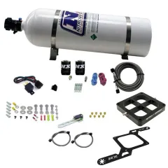 4500 Billet Crossbar Plate System Single Stage 50-300Hp with 15Lb Bottle Nitrous Express NX 63070-15 największy sklep tuningowy w Polsce!