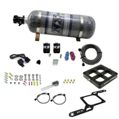 4500 Billet Crossbar Plate System Single Stage 250-750Hp with 12Lb Carbon Bottle Nitrous Express NX 63870-12 największy sklep tuningowy w Polsce!