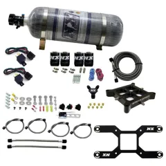 4150 Billet Crossbar Plate System Dual Stage 100-1000Hp with 12Lb Carbon Bottle Nitrous Express NX 66042-12 największy sklep tuningowy w Polsce!