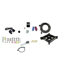 Billet Crossbar Plate System Dry Single Stage 100-500HP 4150 Flange without Bottle Nitrous Express NX 66142-00 największy sklep tuningowy w Polsce!