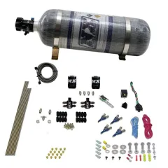 4-Cyl Direct Port Nitrous System EFI Gasoline (100-150-250Hp) 12LB Nitrous Express NX 80004EFI-12 największy sklep tuningowy w Polsce!