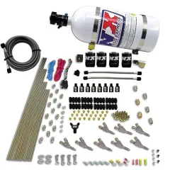 8 Cylinder SSV Direct Port 4 Solenoids with 10Lb Bottle 200-500Hp Jetting Nitrous Express NX 80016-10 największy sklep tuningowy w Polsce!