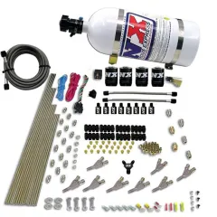 8 Cylinder S.T.D Annular Nozzle Direct Port 4 Solenoids Carburted Applications with 10Lb Bottle Nitrous Express NX 80018-10 największy sklep tuningowy w Polsce!