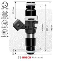 Nuke Performance Bosch Injector 1462cc 65mm EV14L największy sklep tuningowy w Polsce!