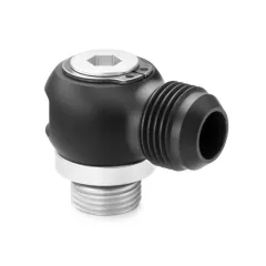 Końcówka AN8 (3/4 UNF) Full Flow Swivel Banjo - AN8 (męski) Fitting Adapter Nuke Performance największy sklep tuningowy w Polsce!