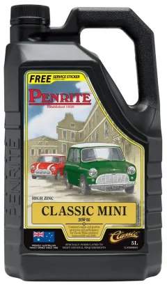 Olej silnikowy Penrite Classic Mini 20W-50 Mineral 5L największy sklep tuningowy w Polsce!