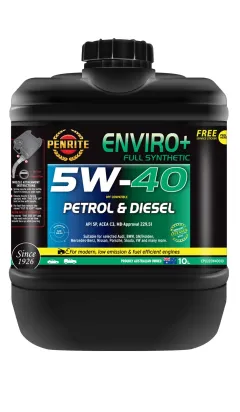 Olej silnikowy Penrite Enviro + 5W-40 Full Synthetic 10L największy sklep tuningowy w Polsce!