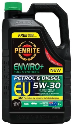 Olej silnikowe Penrite Enviro + EU 5W-30 Full Synthetic 5L największy sklep tuningowy w Polsce!