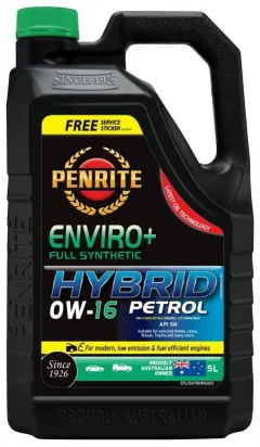 Olej silnikowy Penrite Enviro + HYBRID 0W16 Full Synthetic 5L największy sklep tuningowy w Polsce!