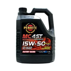 Olej silnikowy motocyklowy Penrite MC-4ST 15W-50 100% PAO ESTER Full Synthetic 2.5L największy sklep tuningowy w Polsce!