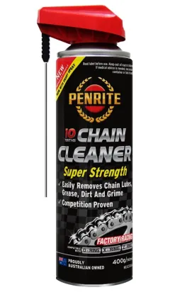 Penrite 10 Tenths Chain Cleaner 400 ml – Profesjonalny Środek do Czyszczenia Łańcucha Motocyklowego największy sklep tuningowy w Polsce!