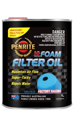 Penrite 10 Tenths Foam Filter Oil 1L – Olej do Nasączania Piankowych Filtrów Powietrza największy sklep tuningowy w Polsce!