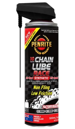 Penrite 10 Tenths Race Chain Lube 500 ml – Wysokowydajny Smar Łańcucha do motorsportu w aerozolu największy sklep tuningowy w Polsce!