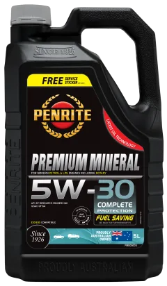 Olej silnikowy Penrite Premium Mineral 5 5W-30 5L największy sklep tuningowy w Polsce!