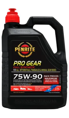 Olej przekładniowy Penrite PRO Gear 75W-90 Full Synthetic 2.5L największy sklep tuningowy w Polsce!
