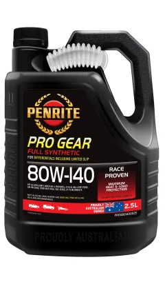 Olej przekładniowy Penrite PRO Gear 80W-140 Full Synthetic 2.5L największy sklep tuningowy w Polsce!