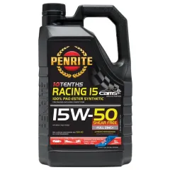 Olej silnikowy Penrite 10 Tenths Racing 15 15W-50 PAO ESTER Full Synthetic 5L największy sklep tuningowy w Polsce!