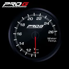 Wskaźnik Pro G Race Series RC, temperatury wody °F WHITE 60mm największy sklep tuningowy w Polsce!