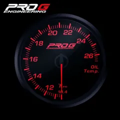 Wskaźnik Pro G Race Series RC, temperatury oleju °F RED 52mm największy sklep tuningowy w Polsce!