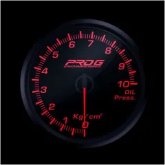Wskaźnik Pro G Race Series RC, ciśnienia oleju Kg/cm2 RED 52mm największy sklep tuningowy w Polsce!
