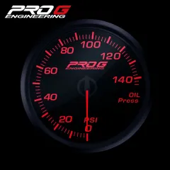 Wskaźnik Pro G Race Series RC, ciśnienia oleju PSI RED 60mm największy sklep tuningowy w Polsce!