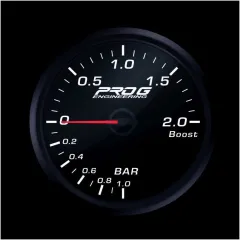 Wskaźnik Pro G Race Series RC, doładowania Boost 2 Bar WHITE 52mm największy sklep tuningowy w Polsce!