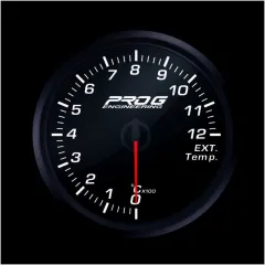 Wskaźnik Pro G Race Series RC, temperatury spalin EGT °C WHITE 52mm największy sklep tuningowy w Polsce!